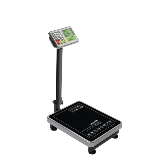 Торговые напольные весы M-ER 335 ACLP-300.50 "TURTLE" с расчетом стоимости товара LCD