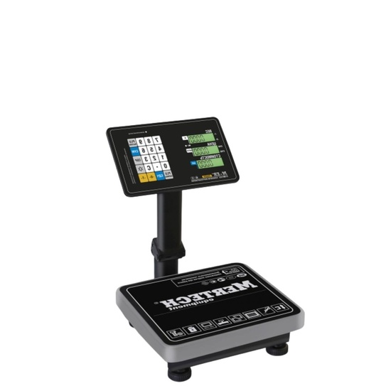 Торговые напольные весы M-ER 333 ACPU-60.20 с расч. стоимости LCD
